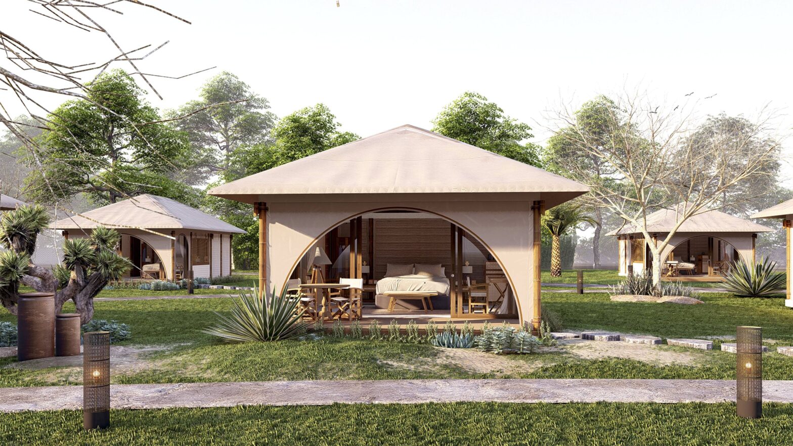 Eco-Friendly Glamping Tents